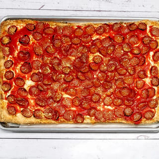 The Jersey Devil Pizza (Hot Honey Roni)