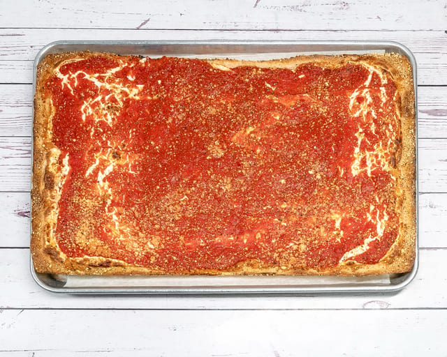 The Upside Down Pizza.