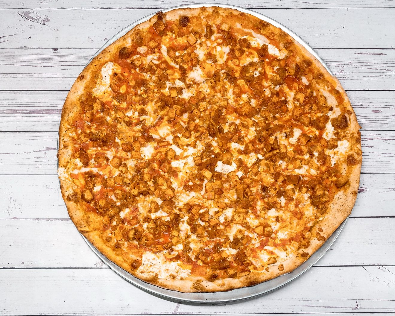 Buff Chick Pizza.
